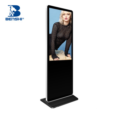 43inch  Vertical Display bf video player, Indoor Advertising Kiosk Lcd Monitor, kiosk totem lcd display